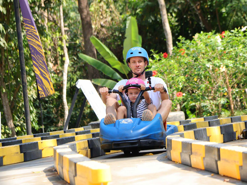 Hanuman Luge at Hanuman World