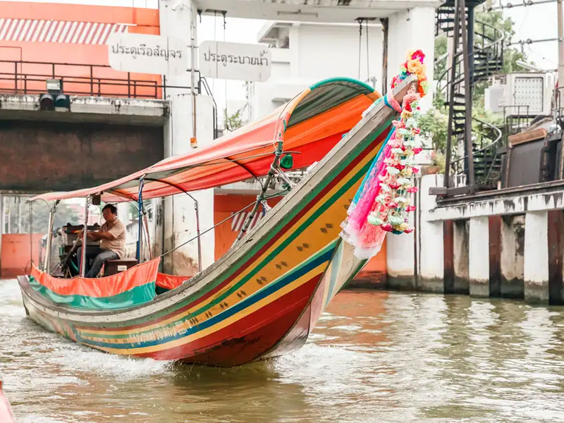 Bangkok Teak Boat Canal Tour