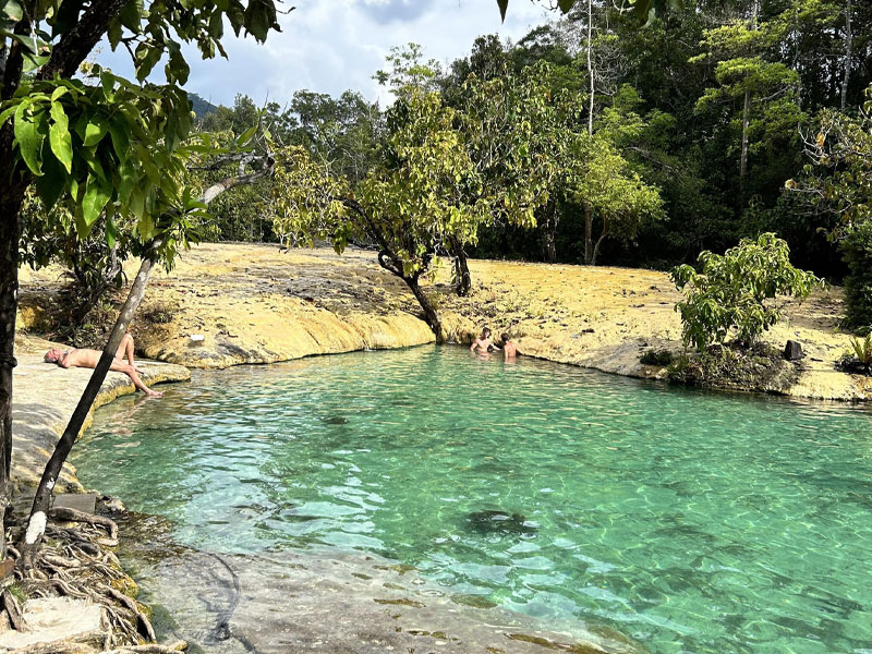 Emerald Pool & Hot Spring Waterfall Tour in Krabi