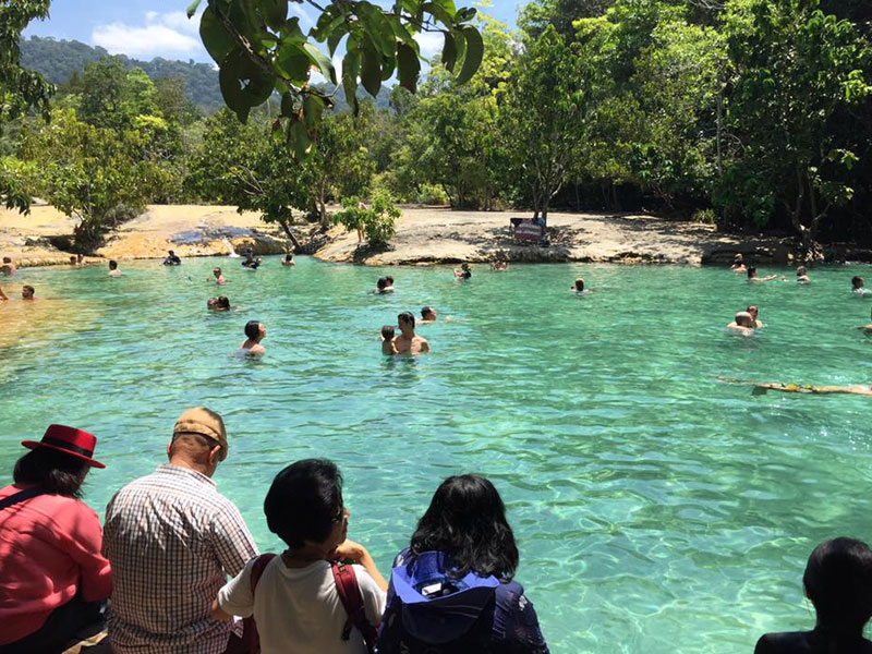 Emerald Pool & Hot Spring Waterfall Tour in Krabi