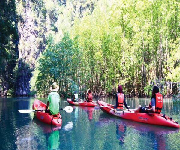 Kayaking Half Day at Ao Thalane/Morning Time No Food