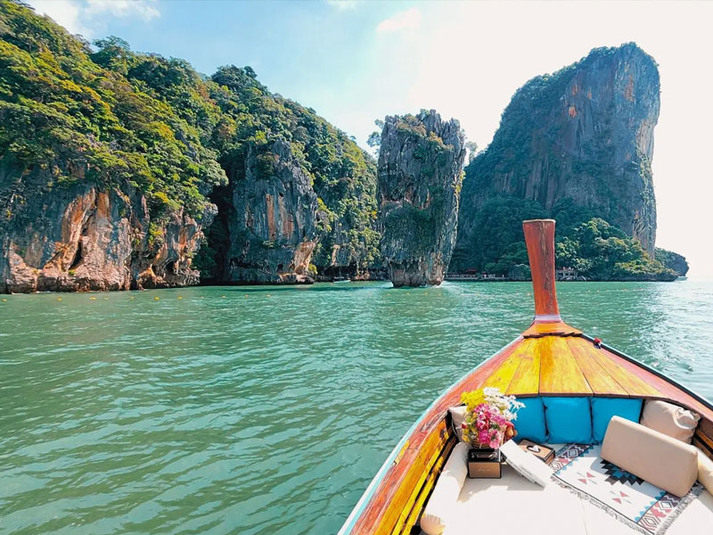 James Bond Island & Sea Cave Canoeing by Longtail Boat