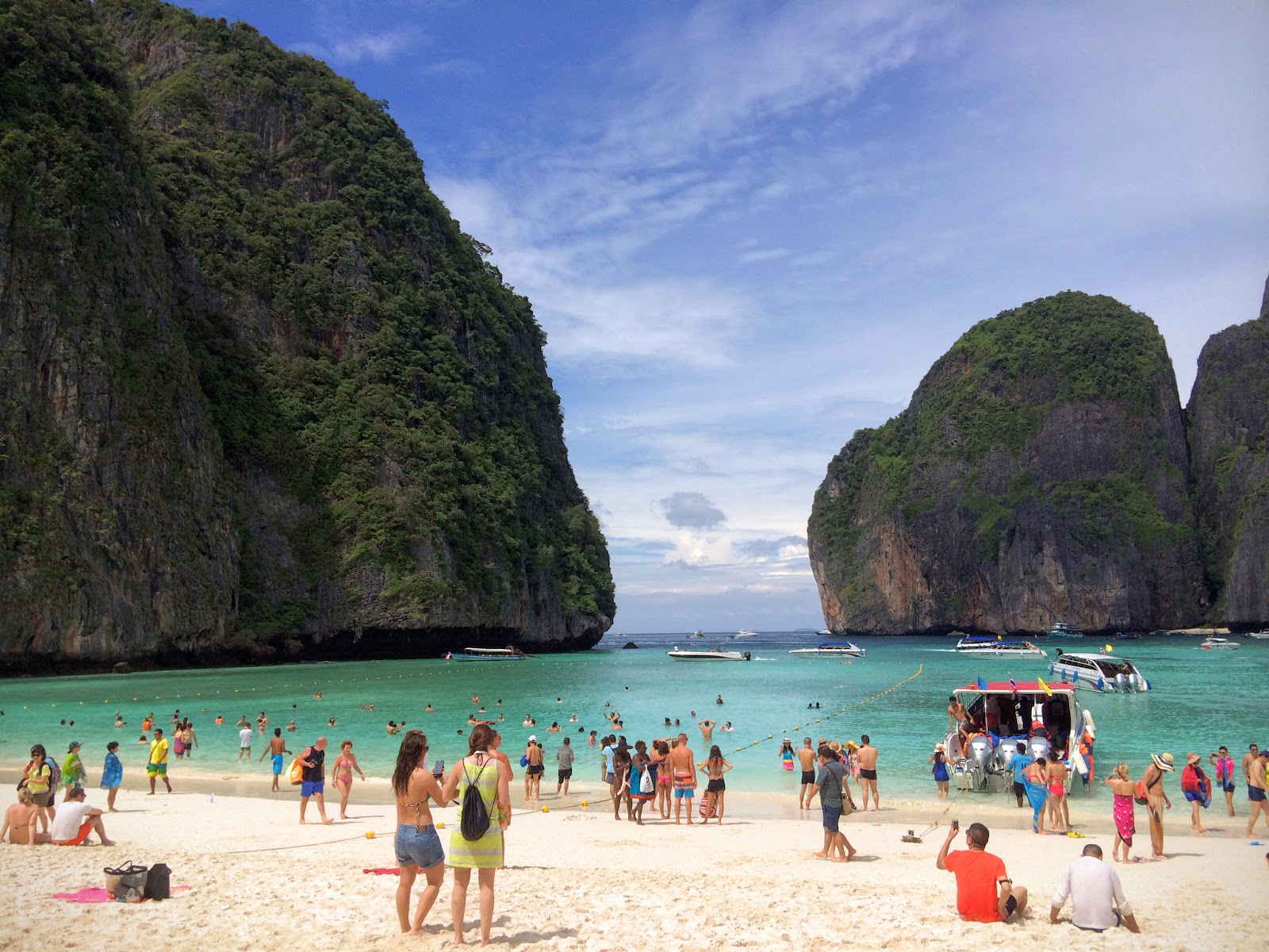 Phi Phi Mosquito Bamboo by speed boat