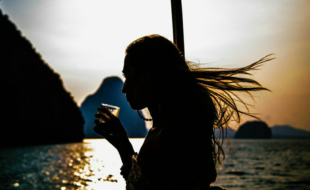 Phang Nga Bay Sun Set Trip 8 Points & Canoeing
