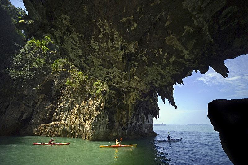 Kayaking at Hong Island - Phang Nga Bay