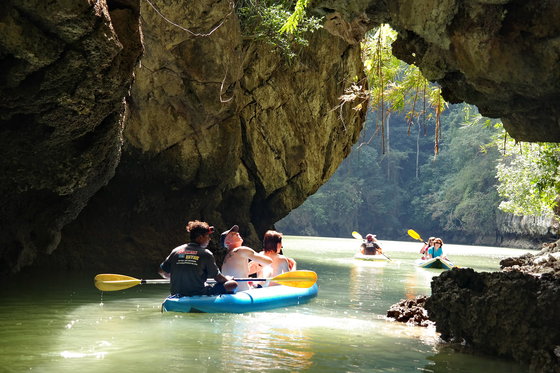 Kayaking at Hong Island - Phang Nga Bay