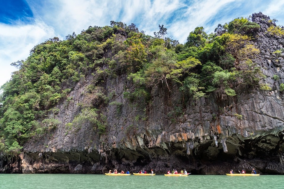 Emerald Island Kayaking at Krabi