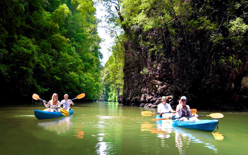 Emerald Island Kayaking at Krabi