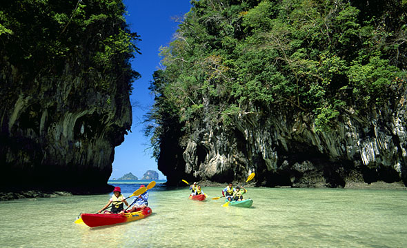 Emerald Island Kayaking at Krabi