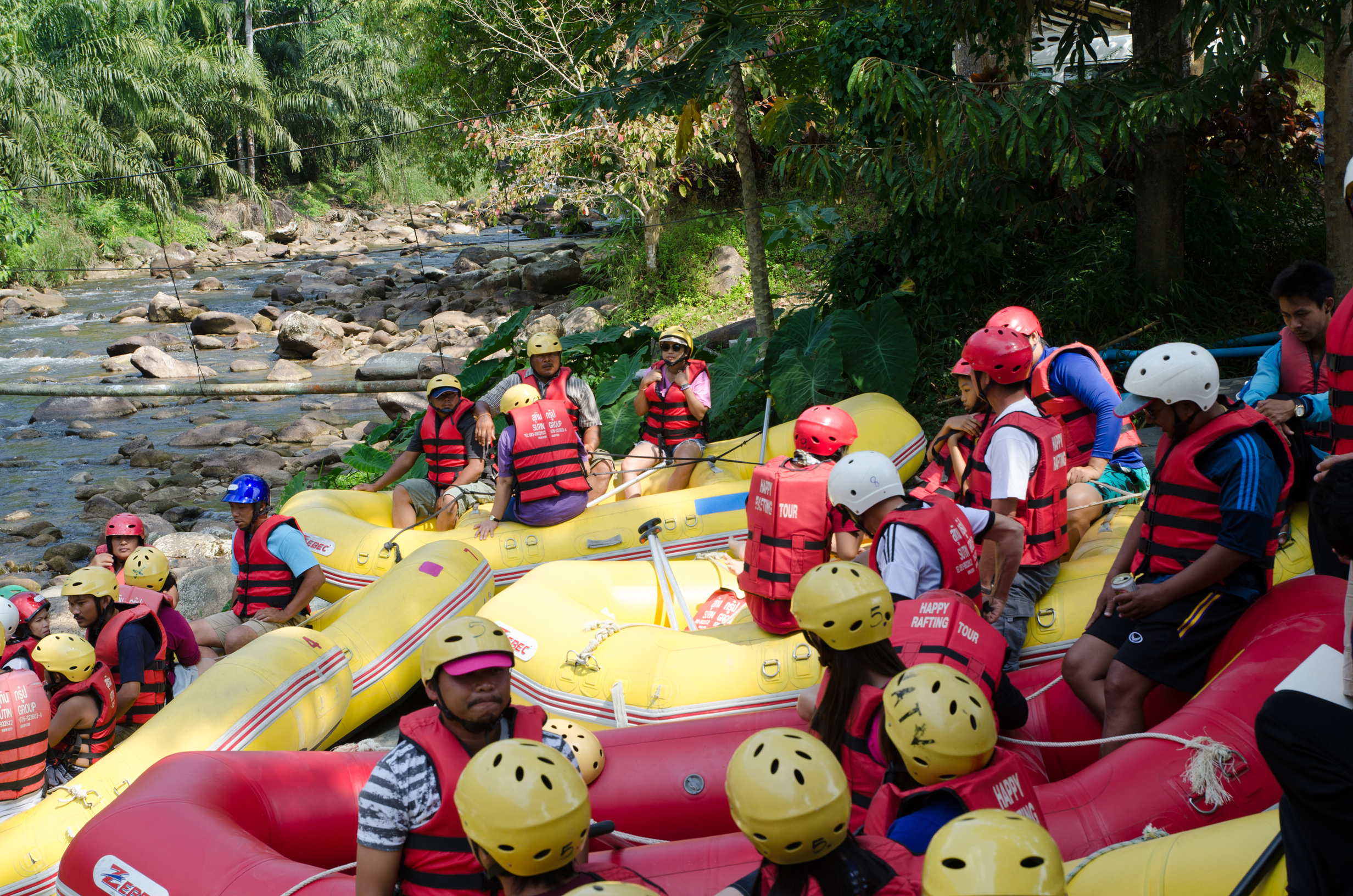 Whitewater Rafting Tour in Phang Nga