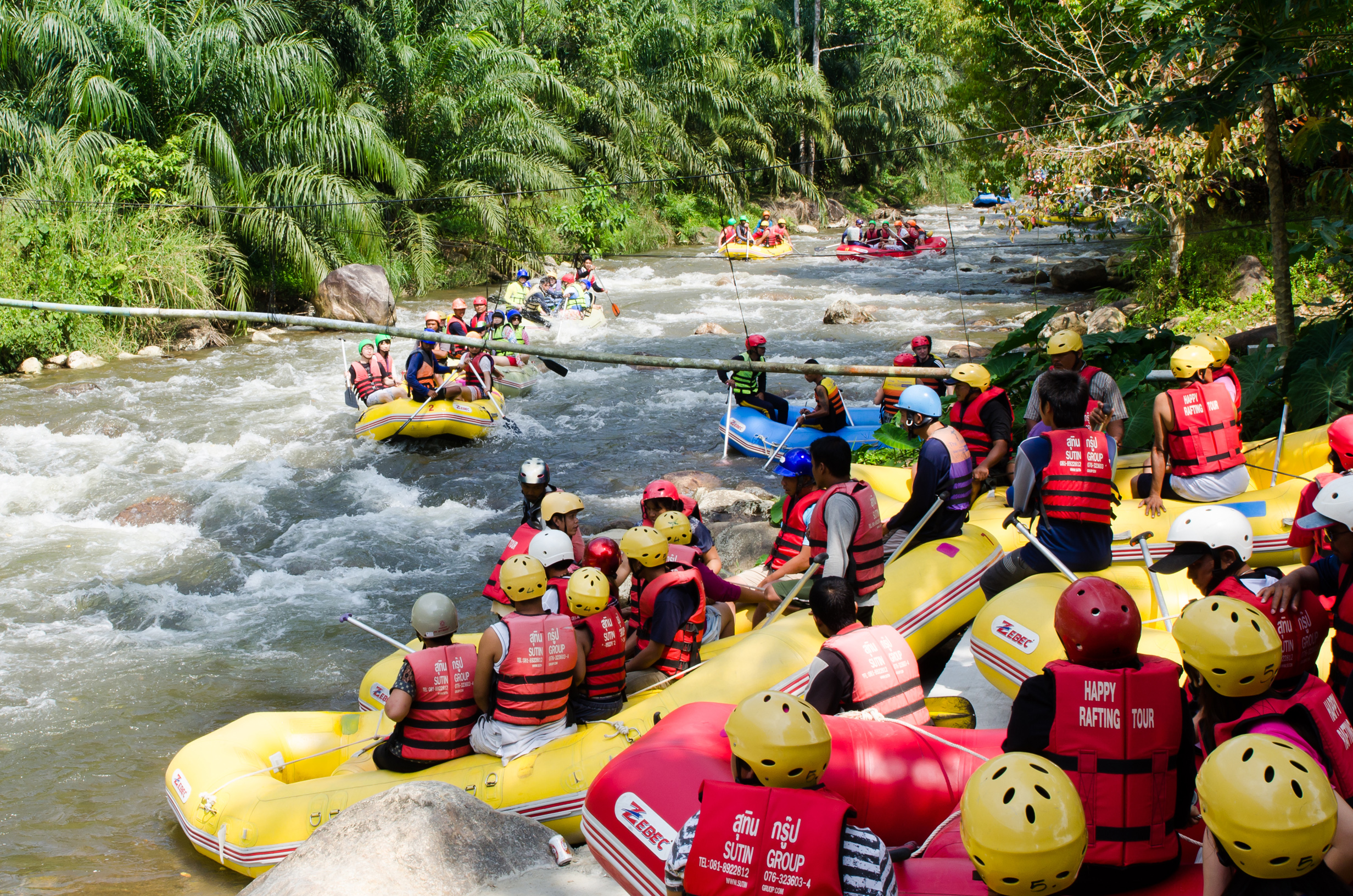 Whitewater Rafting Tour in Phang Nga