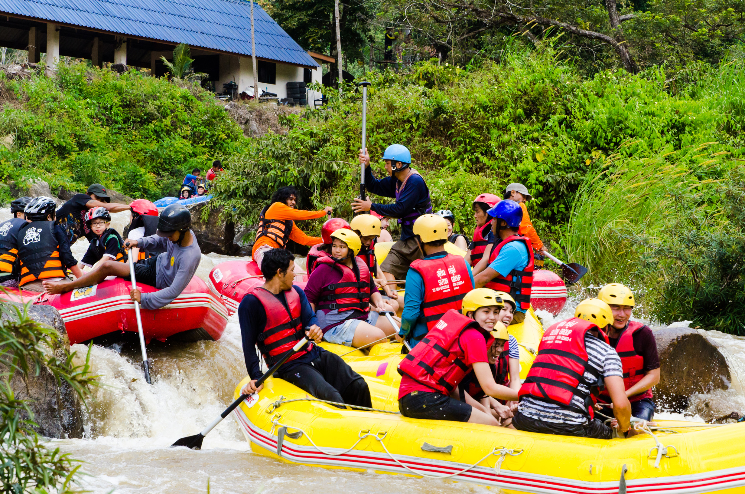 Whitewater Rafting Tour in Phang Nga