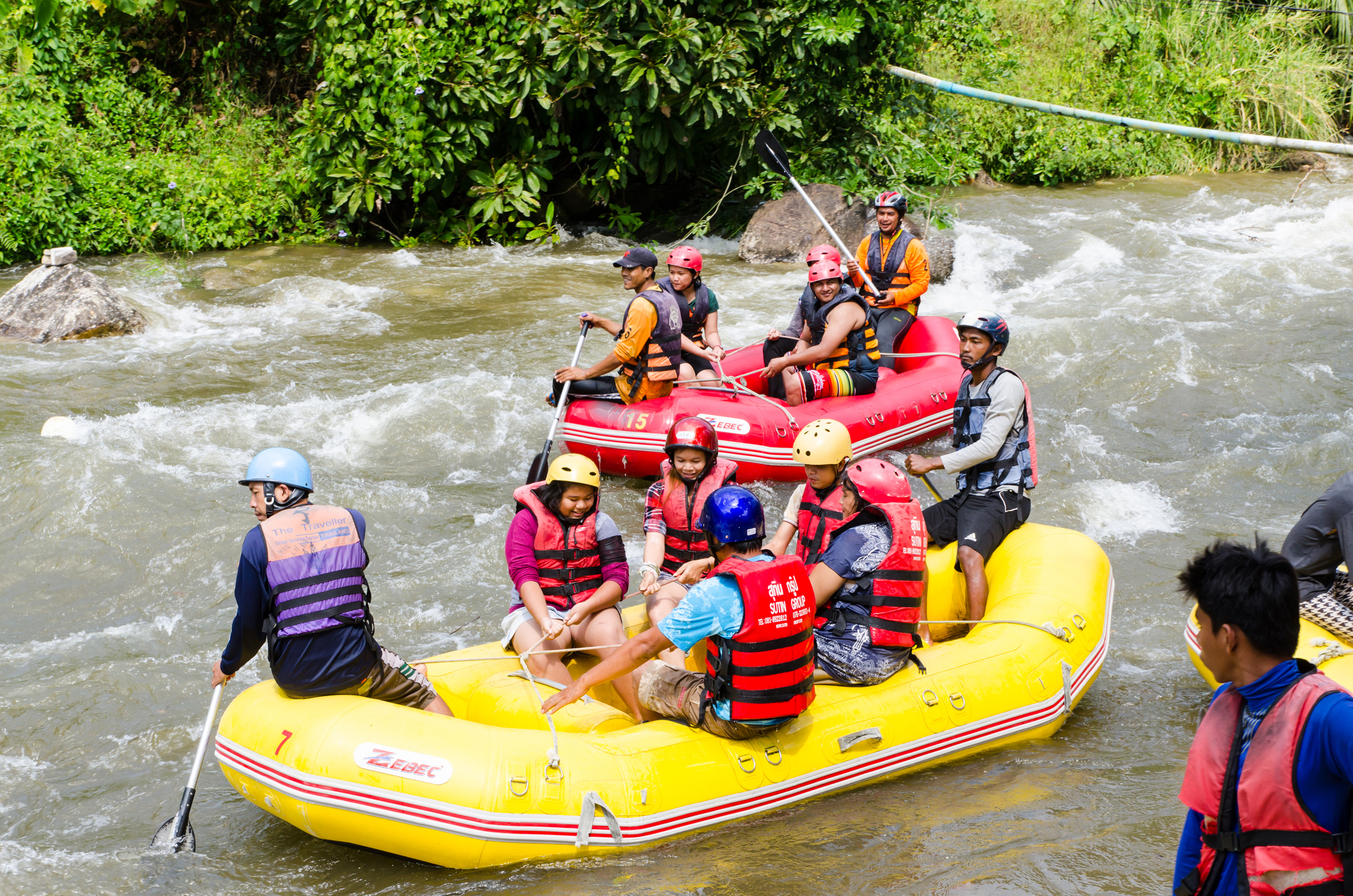Whitewater Rafting Tour in Phang Nga
