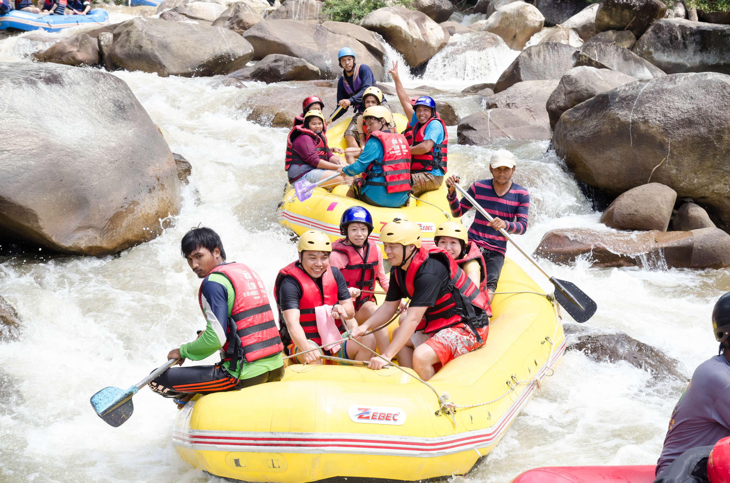 Whitewater Rafting Tour in Phang Nga