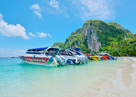 Phi Phi Maya Maiton Khai Island By SpeedBoat