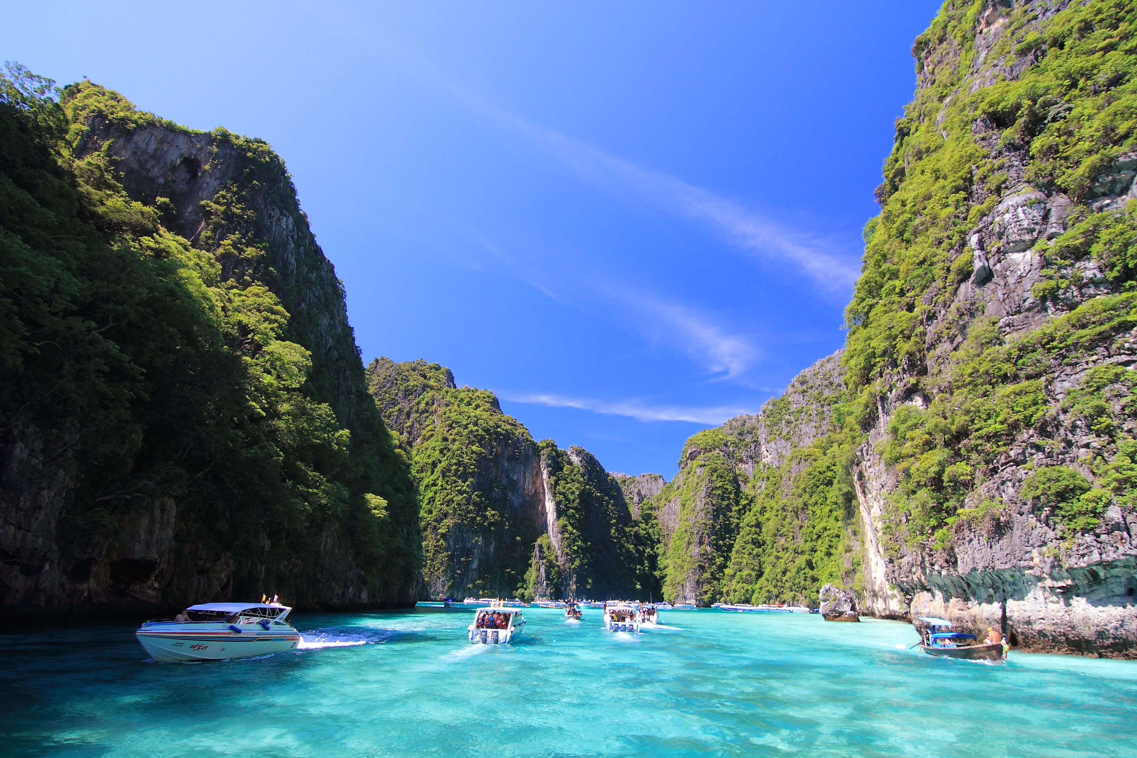 Phi Phi & Bamboo Island by Speed Boat
