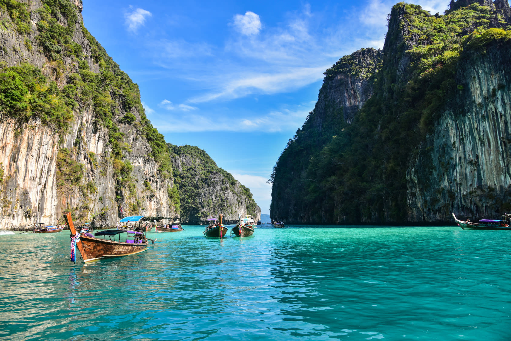 Phi Phi & Bamboo Island by Speed Boat