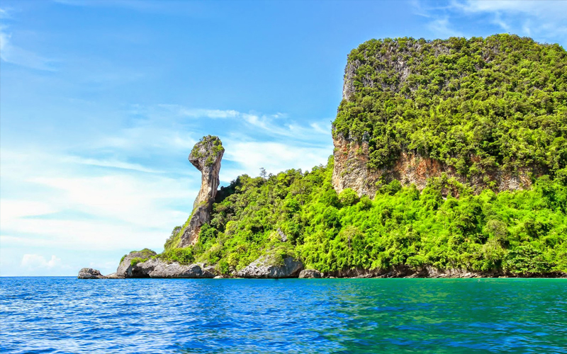 4 Islands & Sunset Tour By Big Boat With Dinner