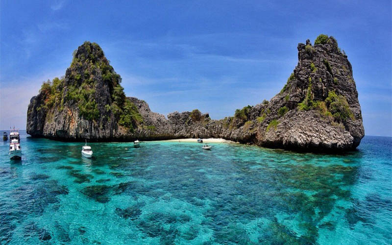Krabi Kho Rok + Kho Haa Island By Speed Boat