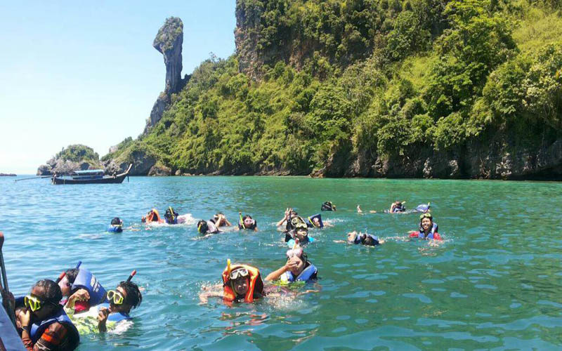 Krabi 4 Island & Sunset Tour By Juang Cruise with Dinner