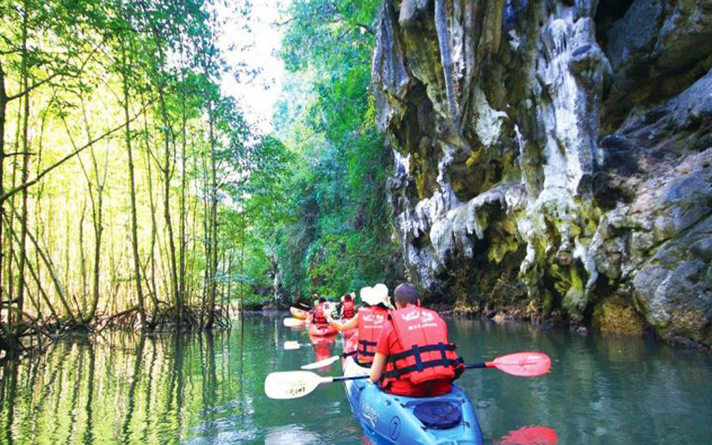 Kayaking Half Day at Ao Thalane/Morning Time No Food
