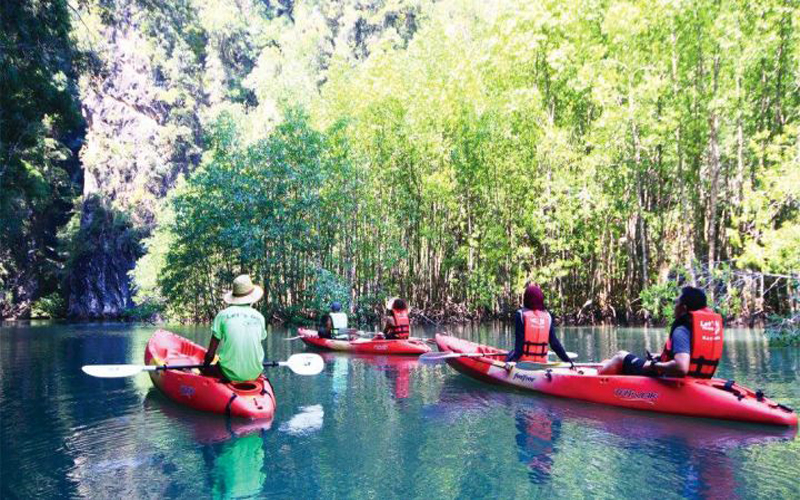 Kayaking Half Day at Ao Thalane/Morning Time No Food