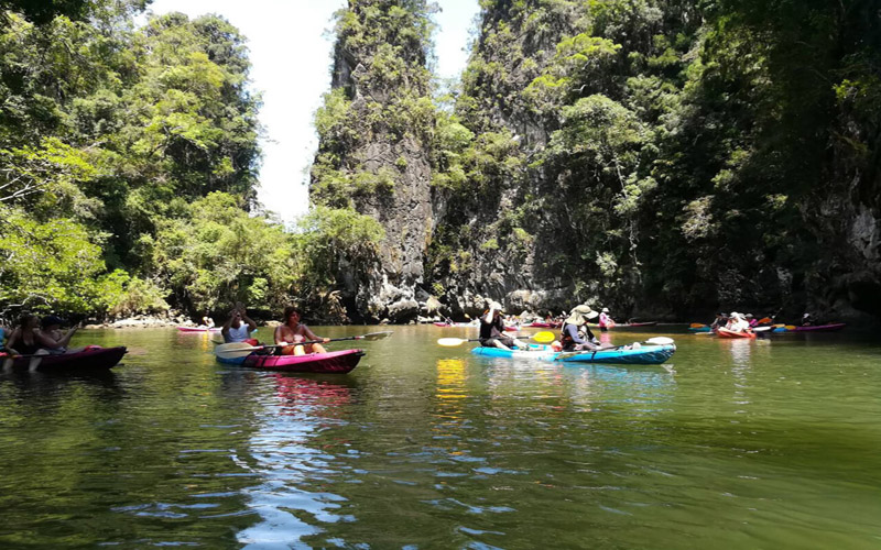 Kayaking Full Day At Ao Thalane With Elephant