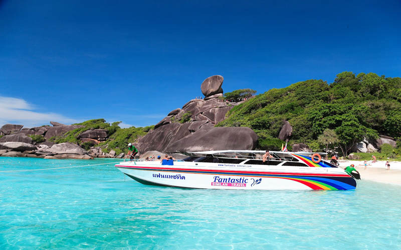 Bamboo Island By Speed Boat