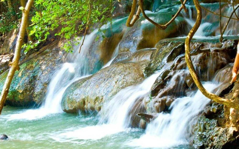 Full Day Hot Spring Waterfall & Emerald Pool Tiger Cave Temple