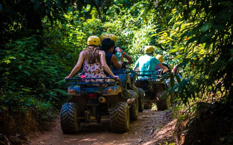 Elephant Trekking 40 Min & ATV Adventure 40 Min No Lunch
