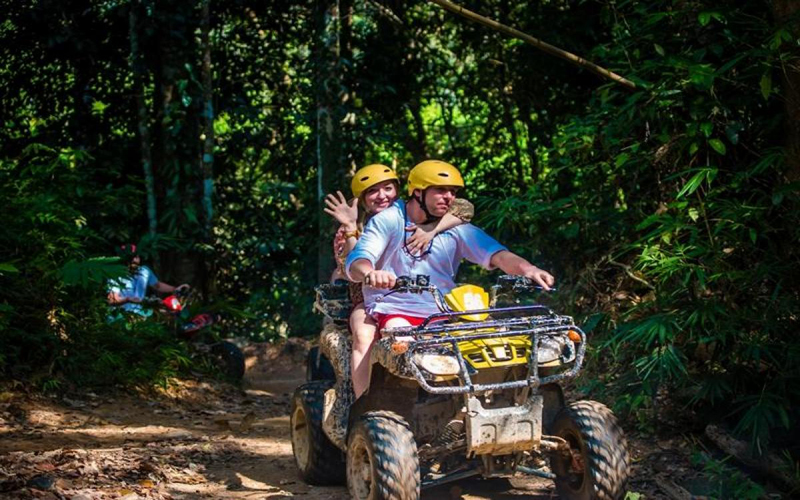Elephant Trekking 40 Min & ATV Adventure 40 Min No Lunch