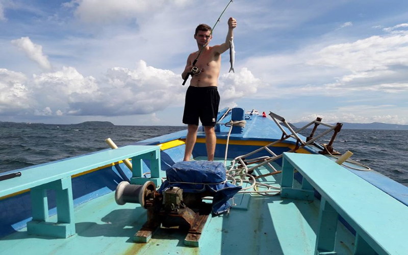 Full Day Fishing By Long Tail Boat Fishing And Snorkeling at 4 Island