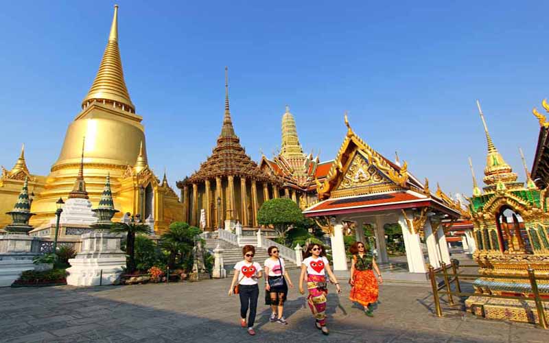 Floating Market Plus Bangkok Grand Palace With Emerald Buddha