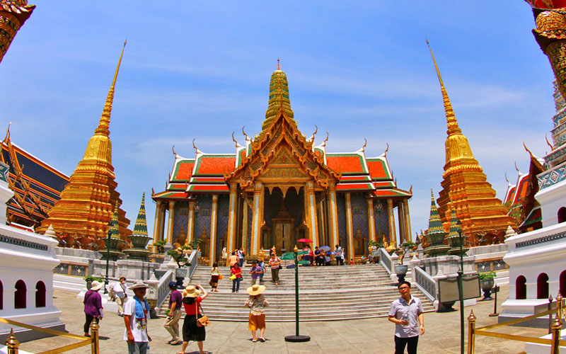 Floating Market Plus Bangkok Grand Palace With Emerald Buddha
