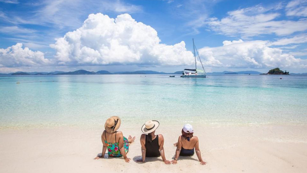 Khai Island by catamaran