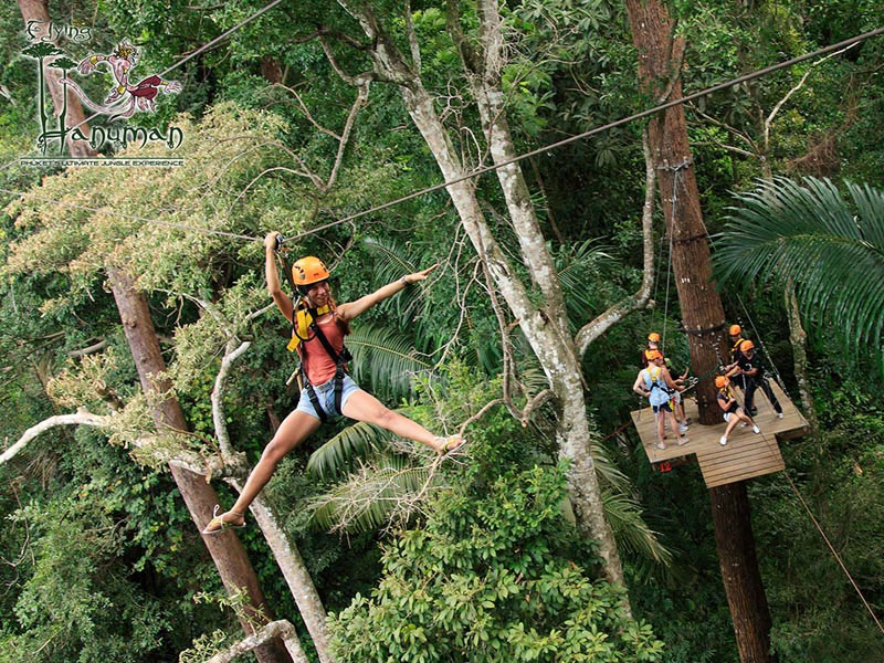 Flying Hanuman Ziplines