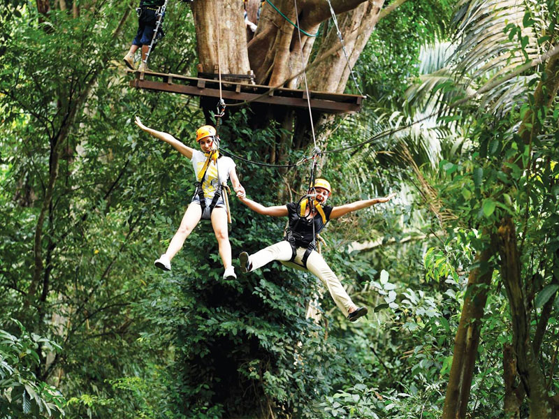 Flying Hanuman Ziplines