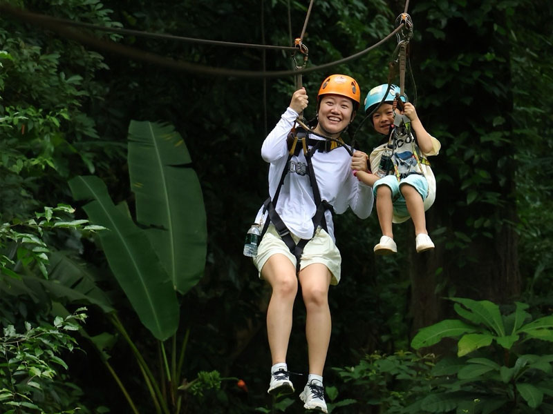 ATV Bike +  Zipline Adventure