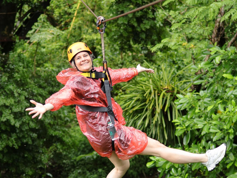 Ziplines Adventure with Tiger Kingdom