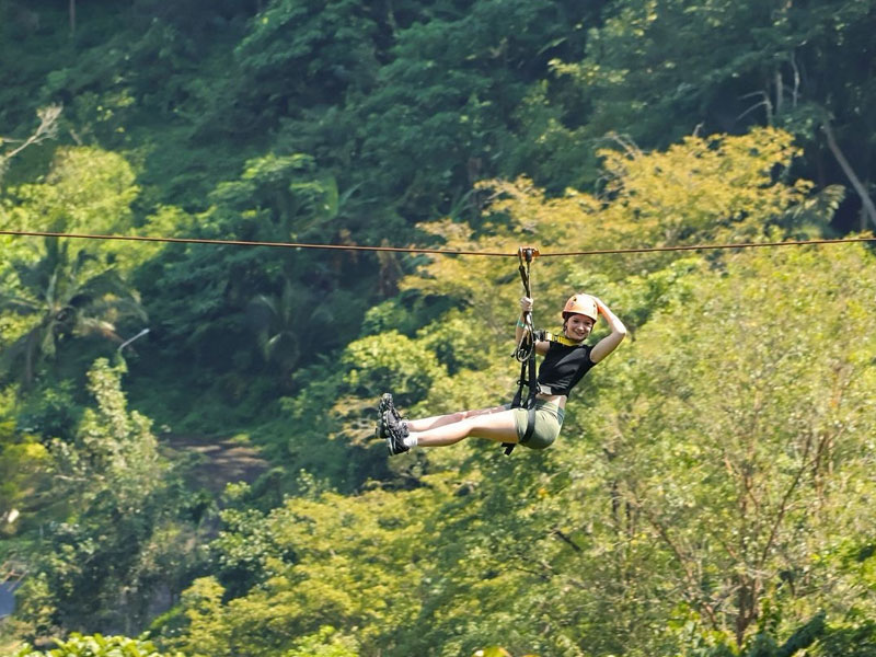 Ziplines Adventure with Tiger Kingdom