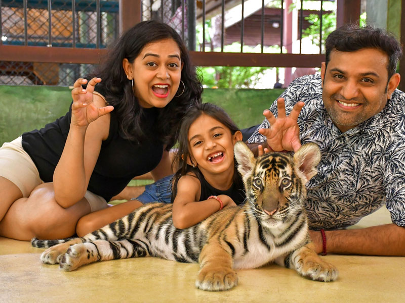 Ziplines Adventure with Tiger Kingdom