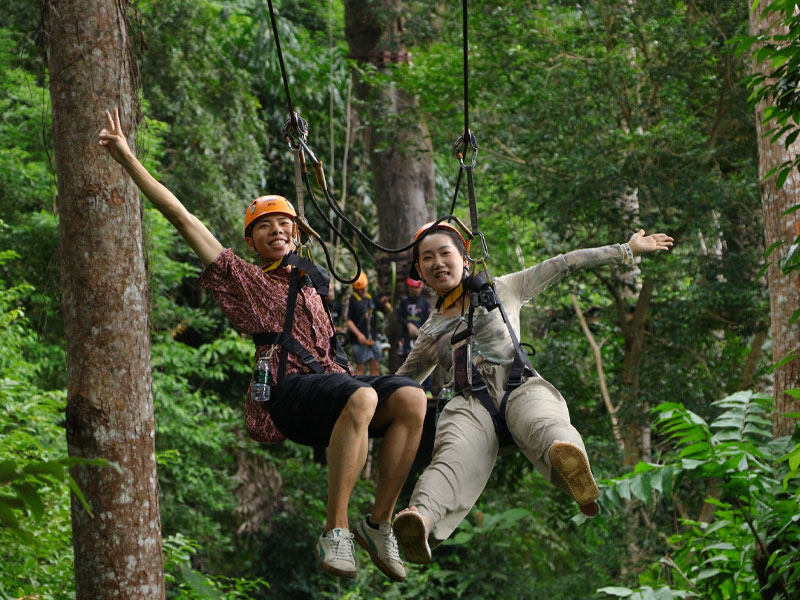 Flying Hanuman Ziplines