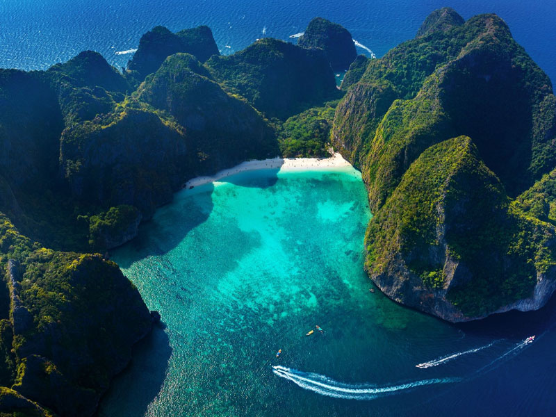 Phi Phi & Khai Islands by Speedboat