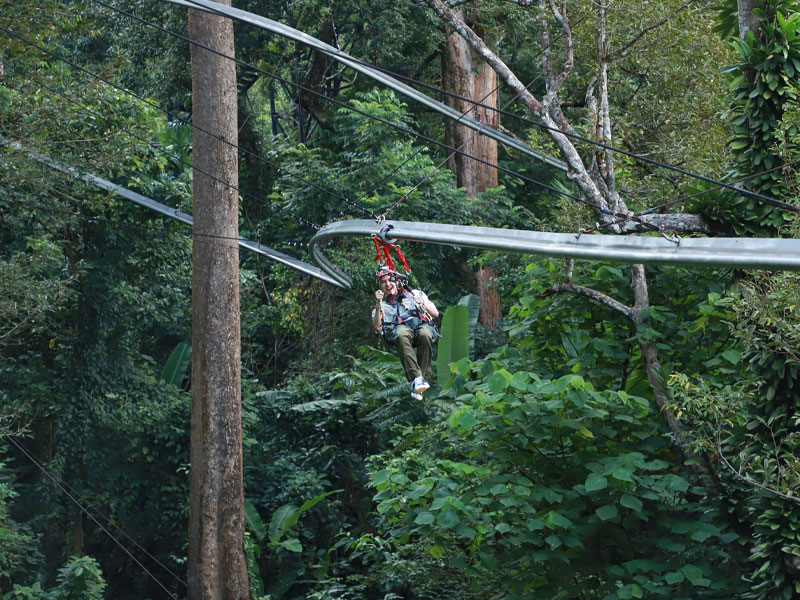 Hanuman World – Forest Zipline, Roller Zipline, Skywalk and Slingshot