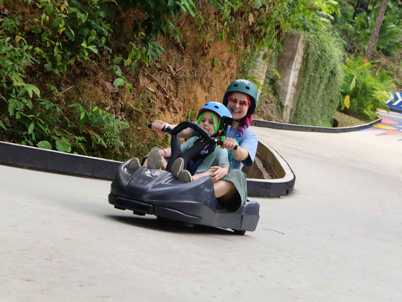 Hanuman Luge at Hanuman World