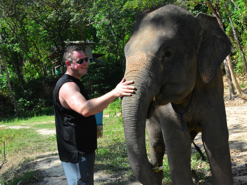Elephant Trekking Adventure Tour