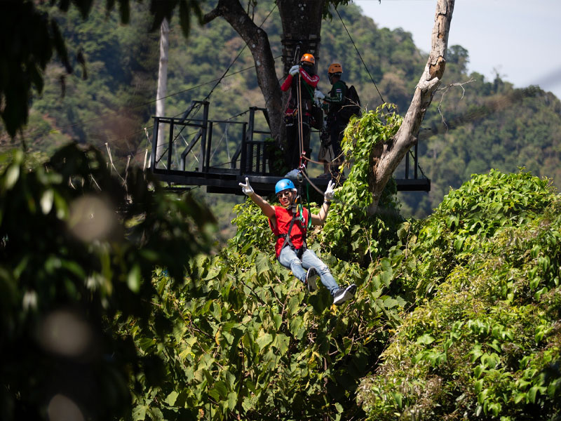 Jungle Rush: Zipline, Elephan & ATV Tours