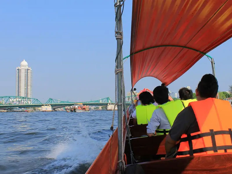 Bangkok Teak Boat Canal Tour