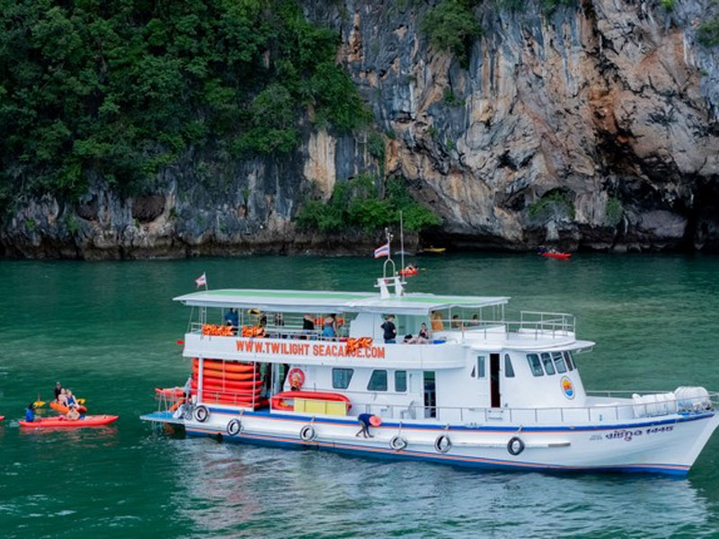 Twilight Sea Canoe at Phang Nga Bay