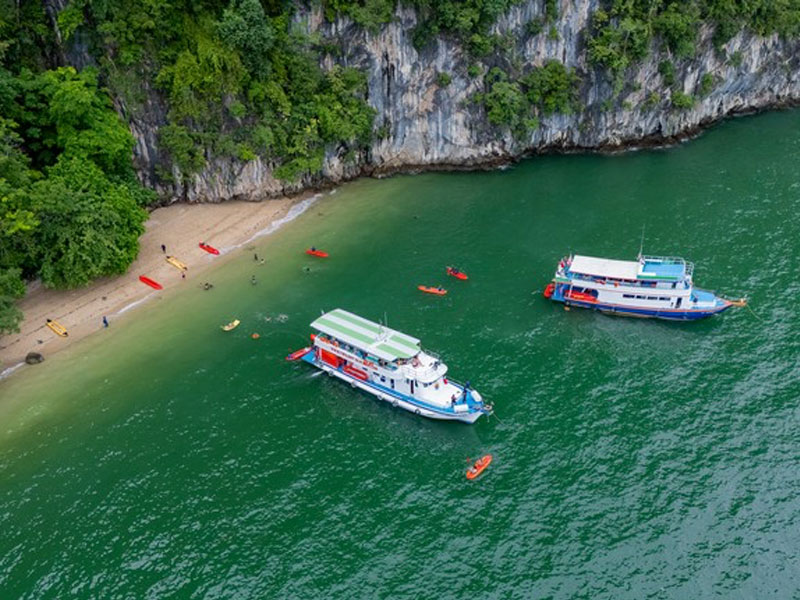 Twilight Sea Canoe at Phang Nga Bay